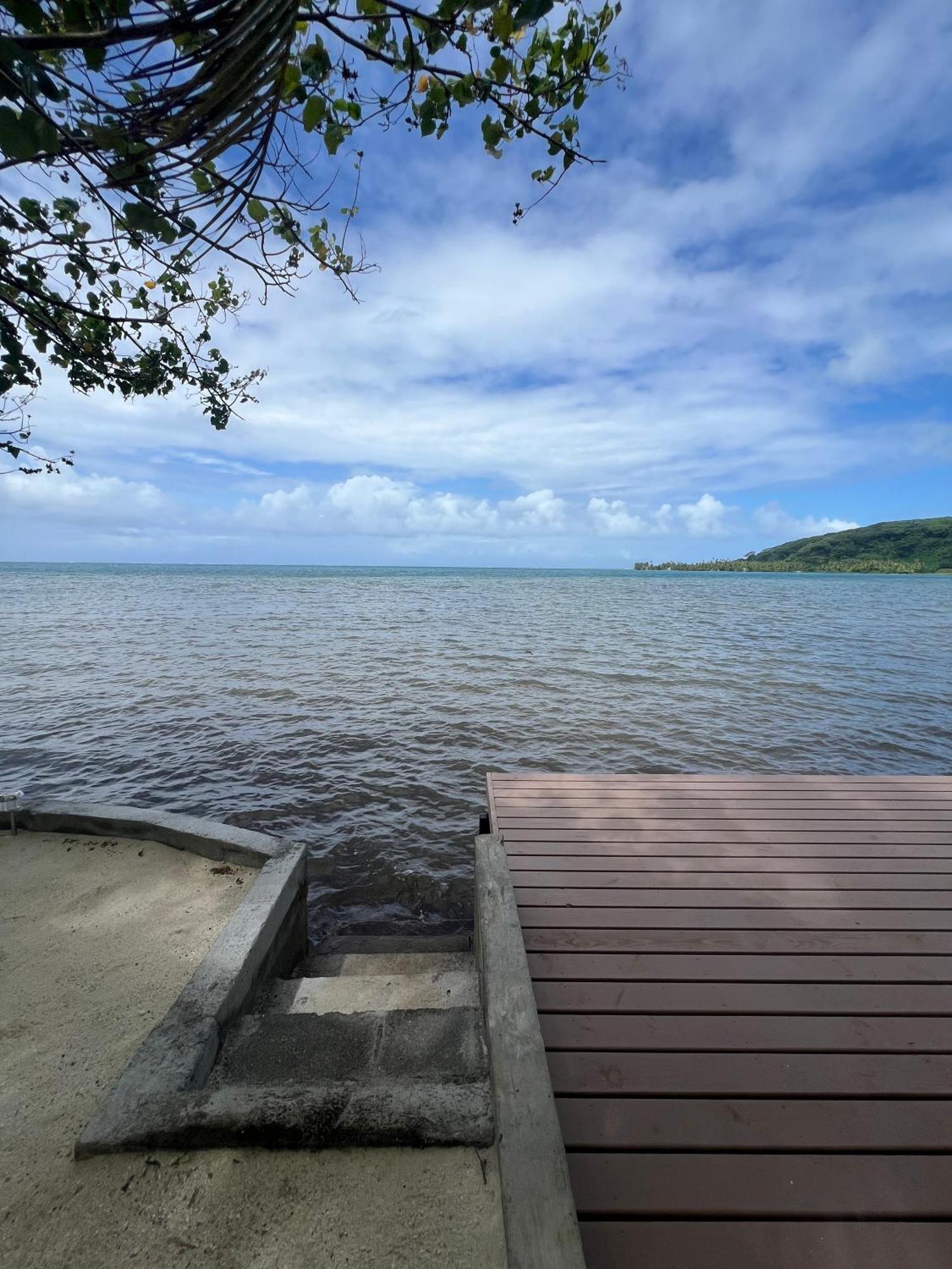 فيلا Fare Mama Rota - Au Bord De L'Ocean Taputapuapea المظهر الخارجي الصورة